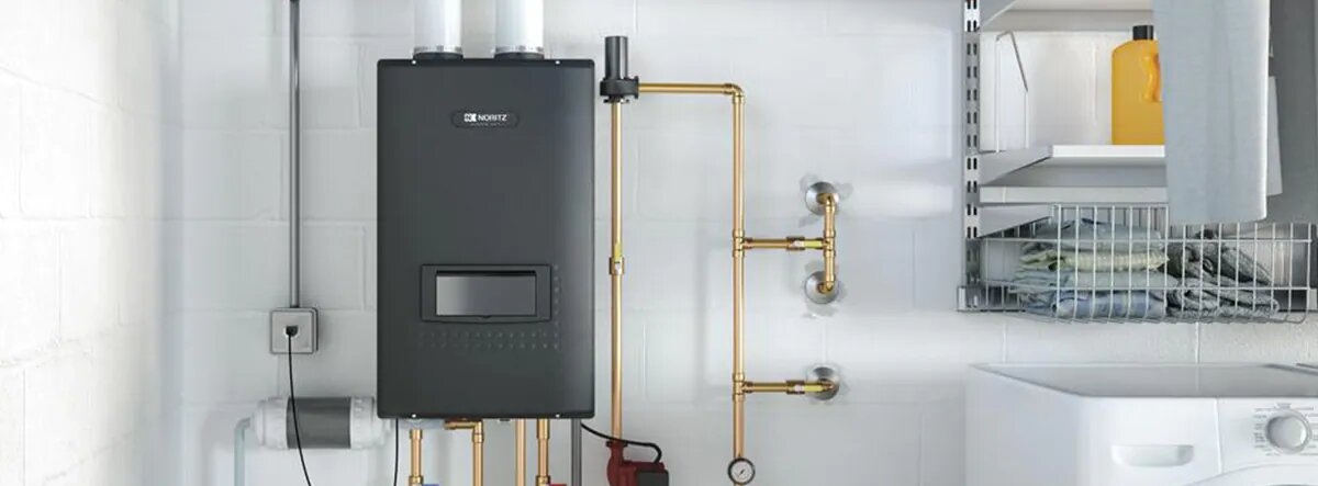 These condensing boilers are the efficient type of boilers.