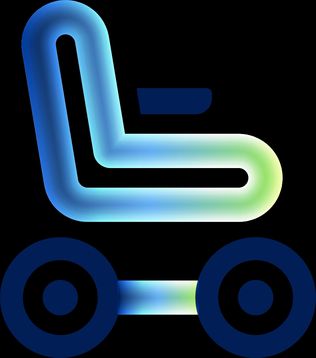 A mobility Scooter Icon